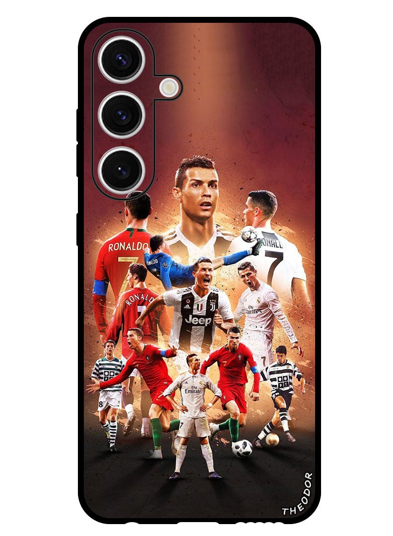 Theodor Protective Case Anti Scratch Shock Proof Bumper Cover For Samsung Galaxy S24 Plus Ronaldo 6 - Image 1
