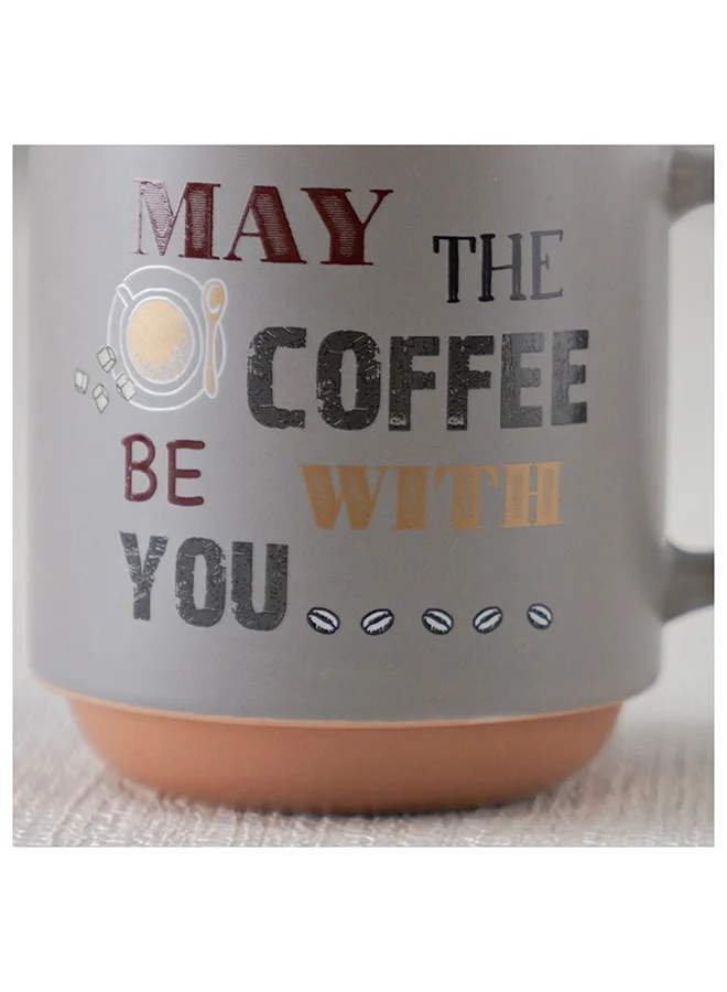دانوب هوم Danube Essential 2 Piece New Bone China Mug Set Brown 410Ml L 8.7 x W 5.9 x H 9.9 Cm