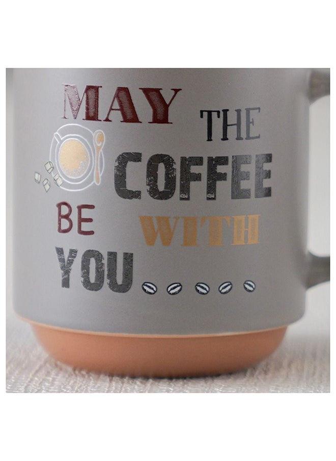 DANUBE HOME Danube Essential 2 Piece New Bone China Mug Set Brown 410Ml L 8.7 x W 5.9 x H 9.9 Cm  - Image 5