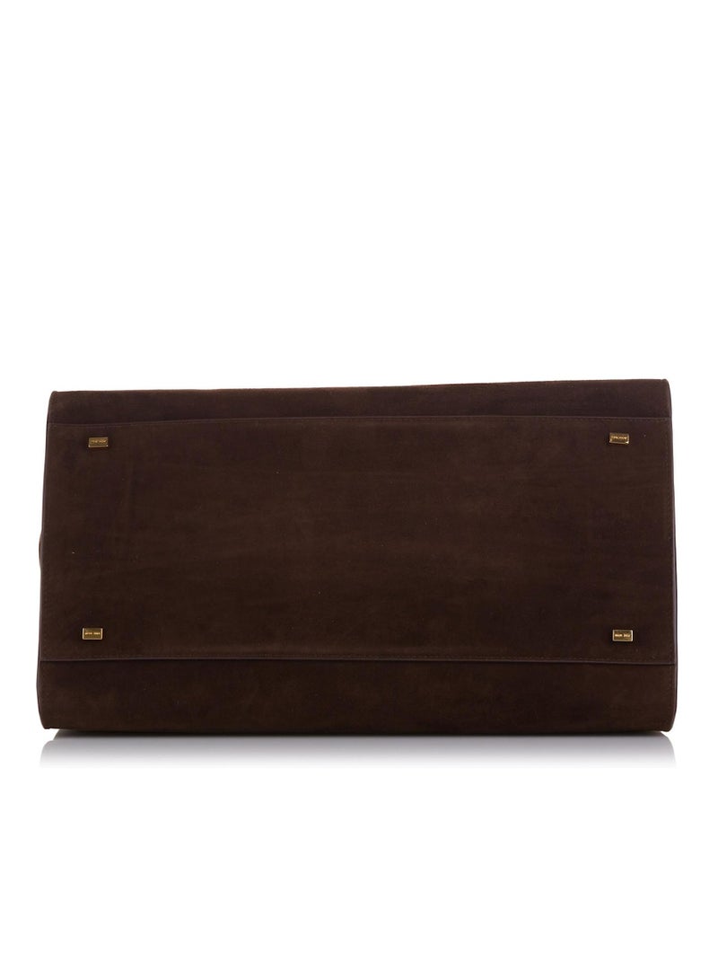 TR The Row Soft Margaux 15 suede tote bag - Image 3