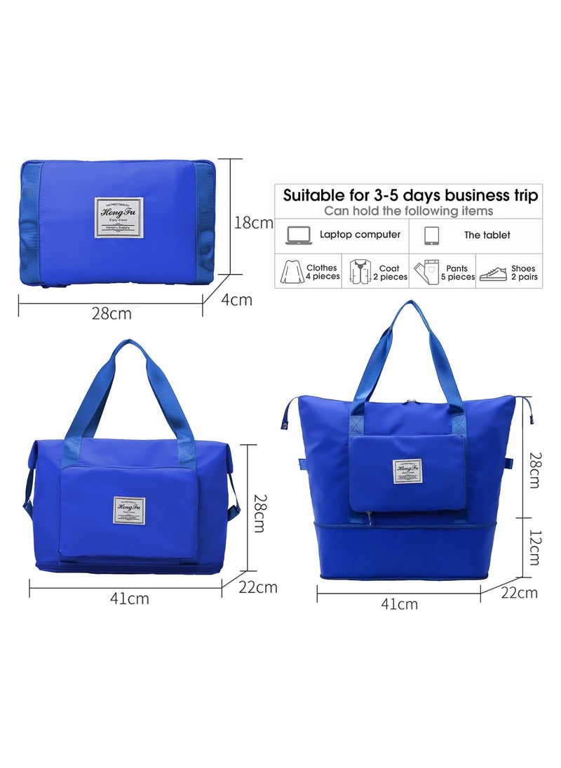SamoDani - Tote Handbag Foldable Extendable Travel Bag for Luggage, Gym, Sports, Multipurpose - Image 1