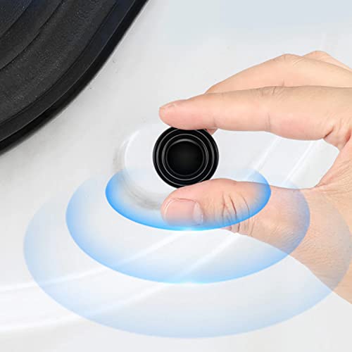Allure Auto® (8 Pcs) Car Door Shock Absorber Car Door Protector Stickers,Buffer Bumper Cushion Car Door Shock Absorbing Silicone Gaskets Automotive Door Gasket for Mahindra Xuv 500 - Image 3
