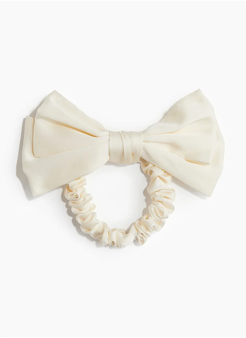 اتش اند ام Bow-Decorated Scrunchie