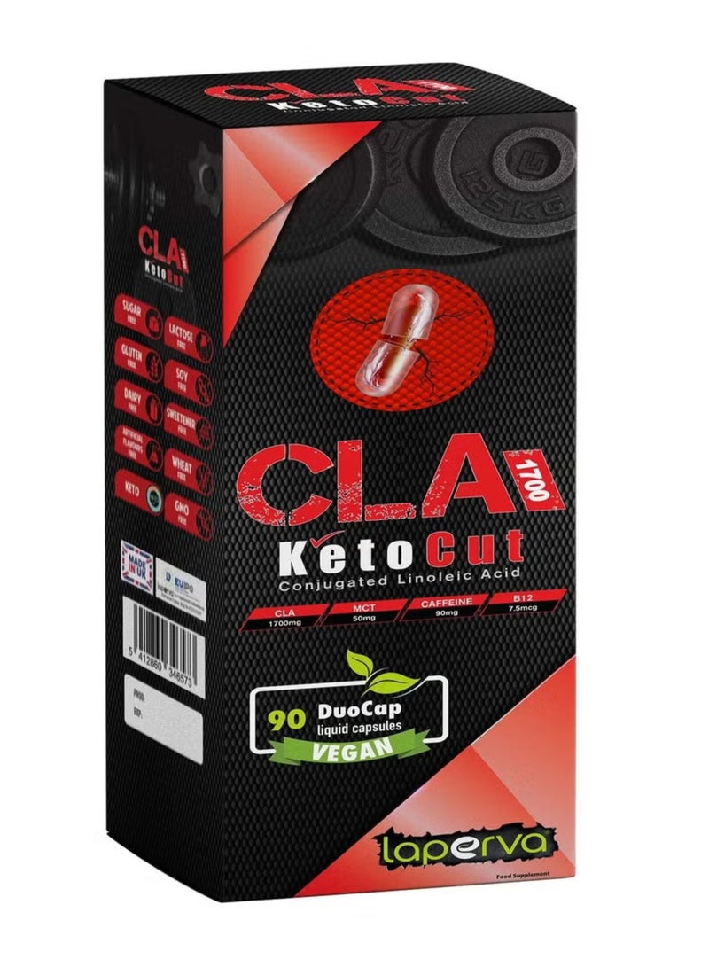 Laperva CLA Keto Cut 1700 mg 90 Duo Cap, Pack of 2 - Image 2