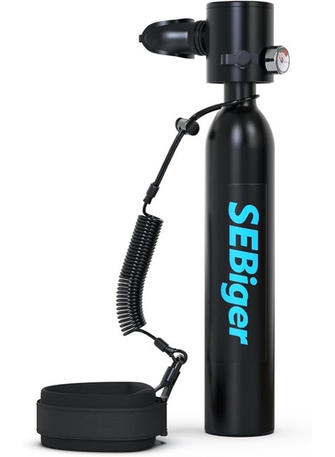 أسطوانة غوص Scuba سعة 0.5 لتر، قابلة لإعادة الاستخدام، معتمدة DOT، Pony Bottle، وقت غوص 5–10 دقائق، أسطوانة هواء للغوص والأنشطة تحت الماء