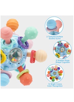 General Baby Montessori Sensory Toys for 0-6 6-12 Months, Food Grade Teething Toys for Babies 0 3 6 9 12 18 Months, Newborn Infant Learning Developmental Toys Gifts for 1 2 Year Old Boys Girls  - Image 3