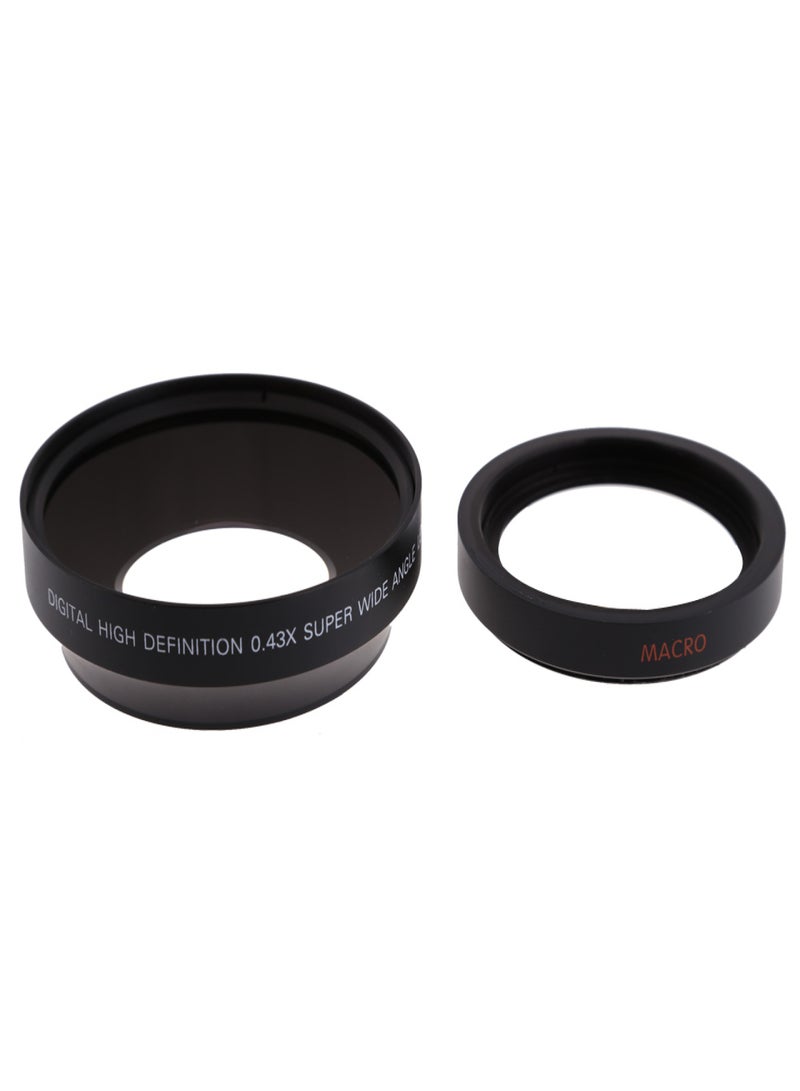 67mm Digital High Definition 0.43×SuPer Wide Angle Lens With Macro Japan Optics for Canon Rebel T5i T4i T3i 18-135mm 17-85mm and Nikon 18-105 70-300VR - Image 3