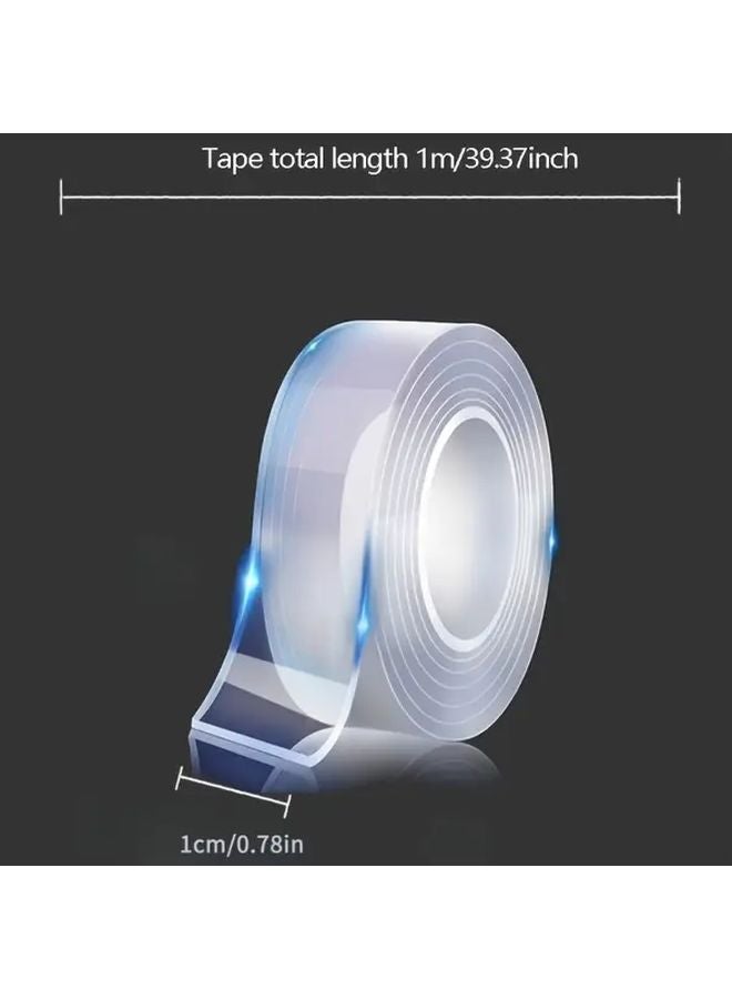 Transparent Heavy Duty Nano Double Sided Adhesive Tape Strong Hold Waterproof Removable - Image 4