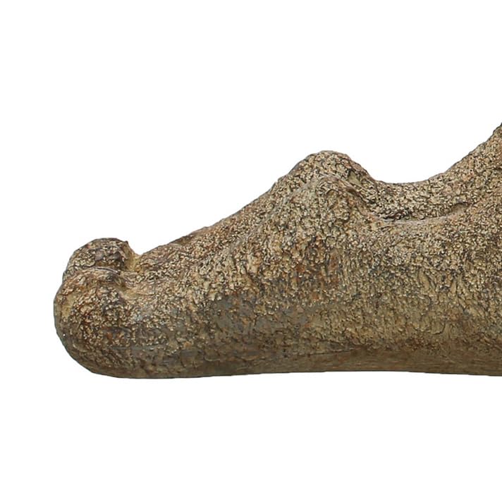 Creative Co-Op Decorative Resting Rabbit with Birds Figurine, Brown - Image 5