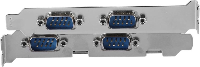 بطاقة توسعة من نوع PCI-E إلى RS232 بـ 4 منافذ سلسلية، تحتوي على وحدة تحكم PCI من نوع A، وتضم 4 منافذ سلسلية بـ 9 أطراف مزودة بوظائف التحكم في المودم، مناسبة لأنظمة نقاط البيع (POS) والاستخدامات الصناعية. - Image 3