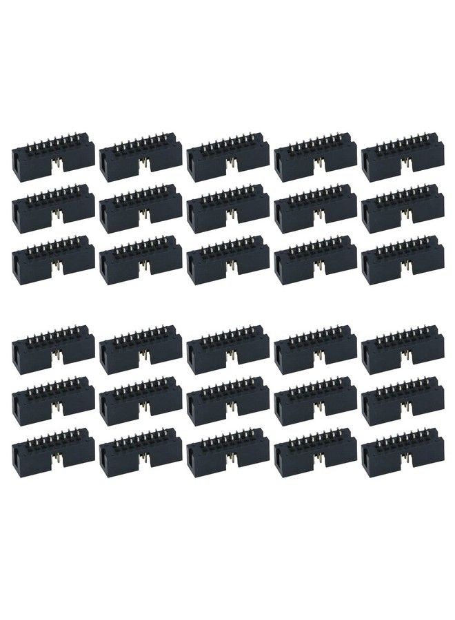 Antrader 30Pcs Lot Dc3 16 Pin 2 X 8Pin Double Row Pitch 2.54Mm Doublespaced Straight Pin Male Idc Socket Box Header Connector - Image 2