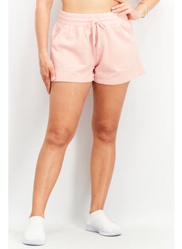 Splendid Women Side Pocket Drawstring Basic Shorts, Pink  - Image 1