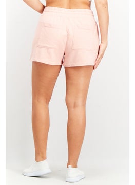 Splendid Women Side Pocket Drawstring Basic Shorts, Pink  - Image 2