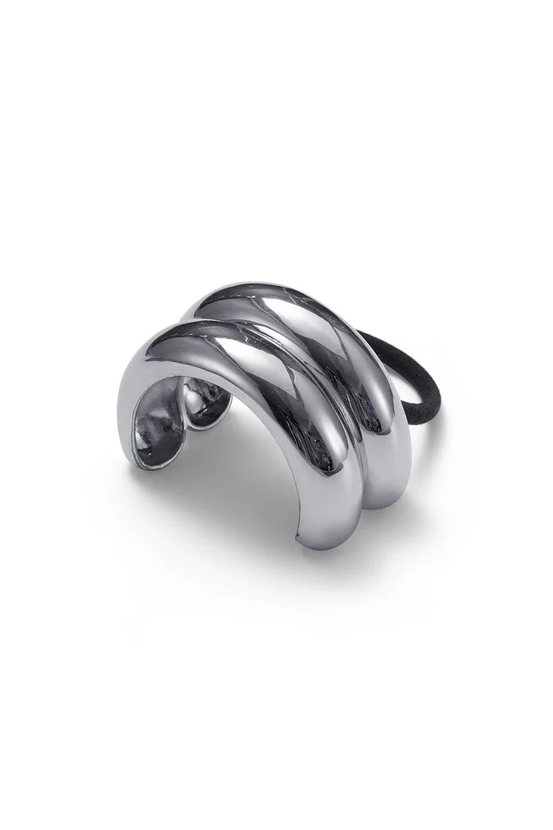 LELET NY Glossy Double Arch Pony Hair Cuff
