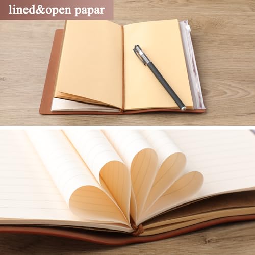 Skexiod Unique Doctor Gifts for Men Women - 140 Page Refillable Leather Journal To A Wonderful Doctor Gifts for Him Her Christmas Thanksgiving Day Birthday Retirement Gifts for Doctor - Image 5