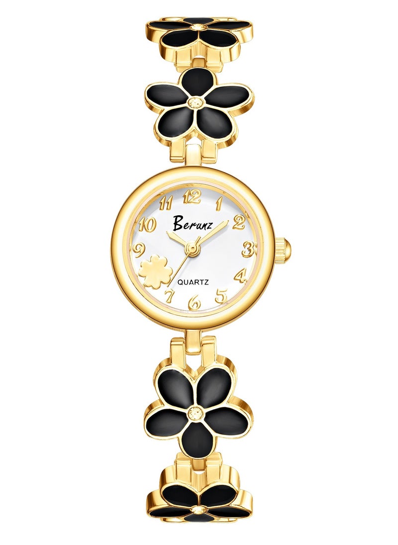 Berunz Berunz Women Watch Analog Flower design  - Image 1