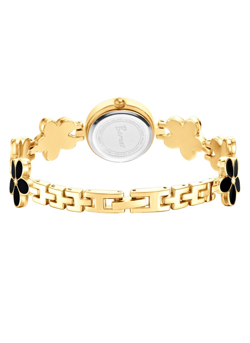 Berunz Berunz Women Watch Analog Flower design  - Image 3