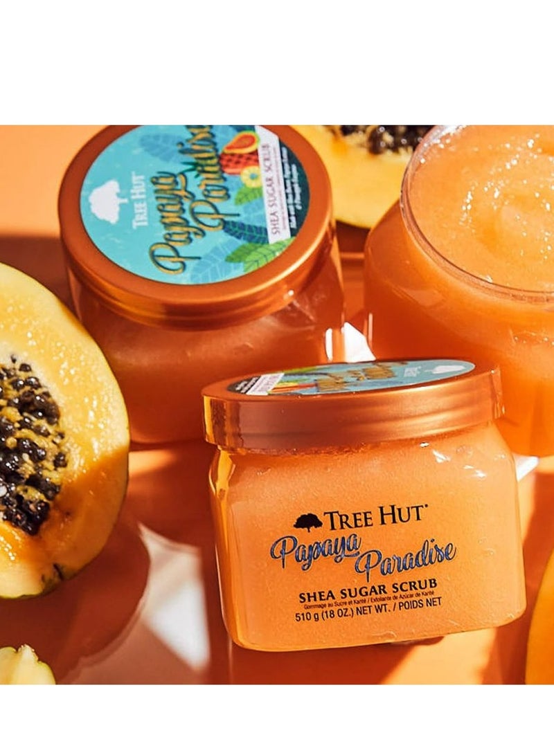تري هت مقشر الجسم بسكر الشيا والبابايا بارادايس 510 جم - Image 2