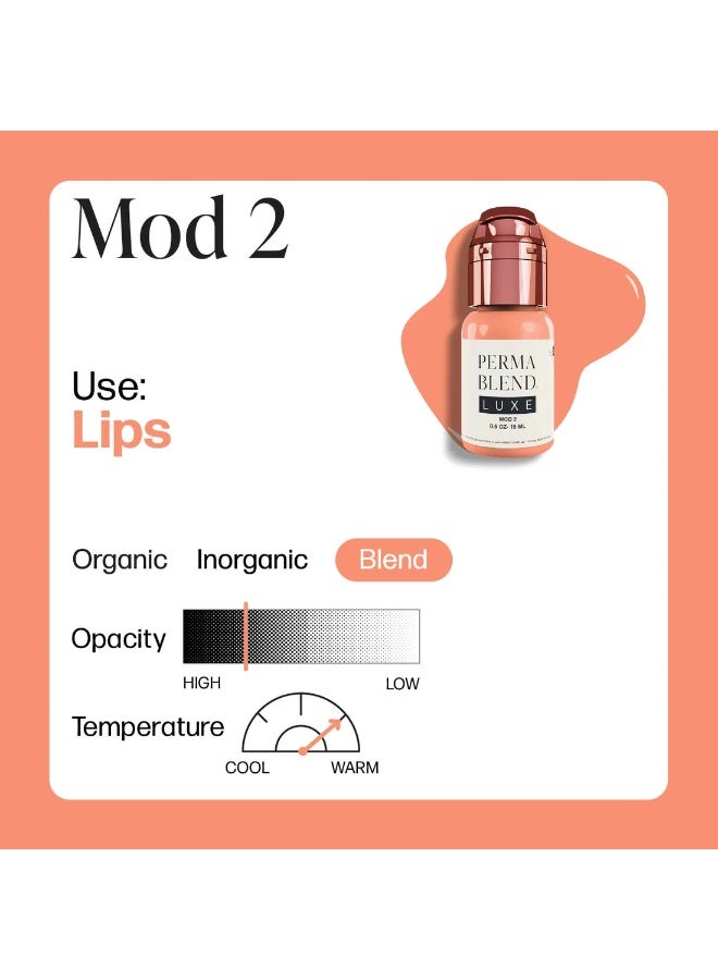 Perma Blend Lip Pigment – Perma Blend Luxe (Carla Ricciardone Embody) Mod-2 15ml | Professional Permanent Makeup Lip Blush Tattoo Ink | High Retention, Vegan, True-to-Tone Healing Semi-Permanent Lip Color | SKU: LXCM21/2-S - Image 5
