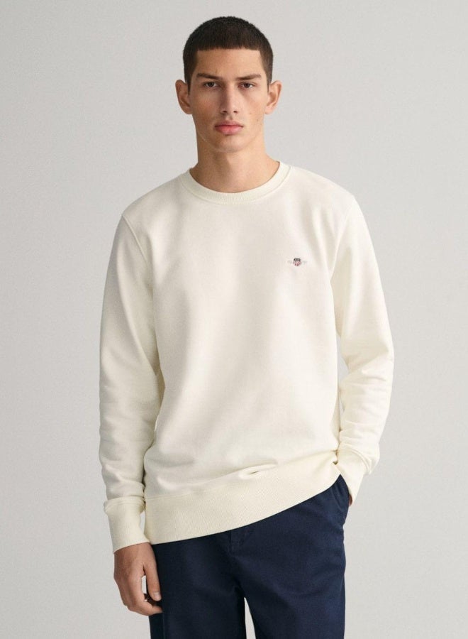 غانت سويت شيرت جانت شيلد بياقة دائرية - Image 1