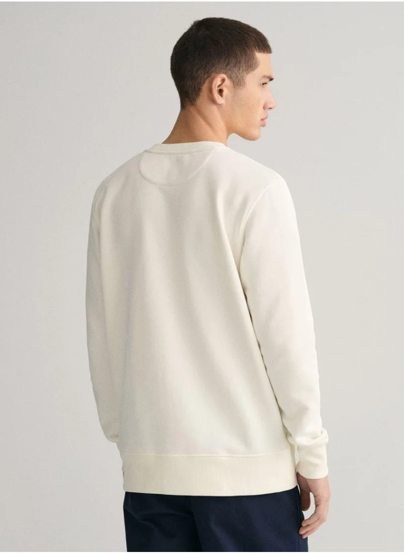 غانت Gant Shield Crew Neck Sweatshirt