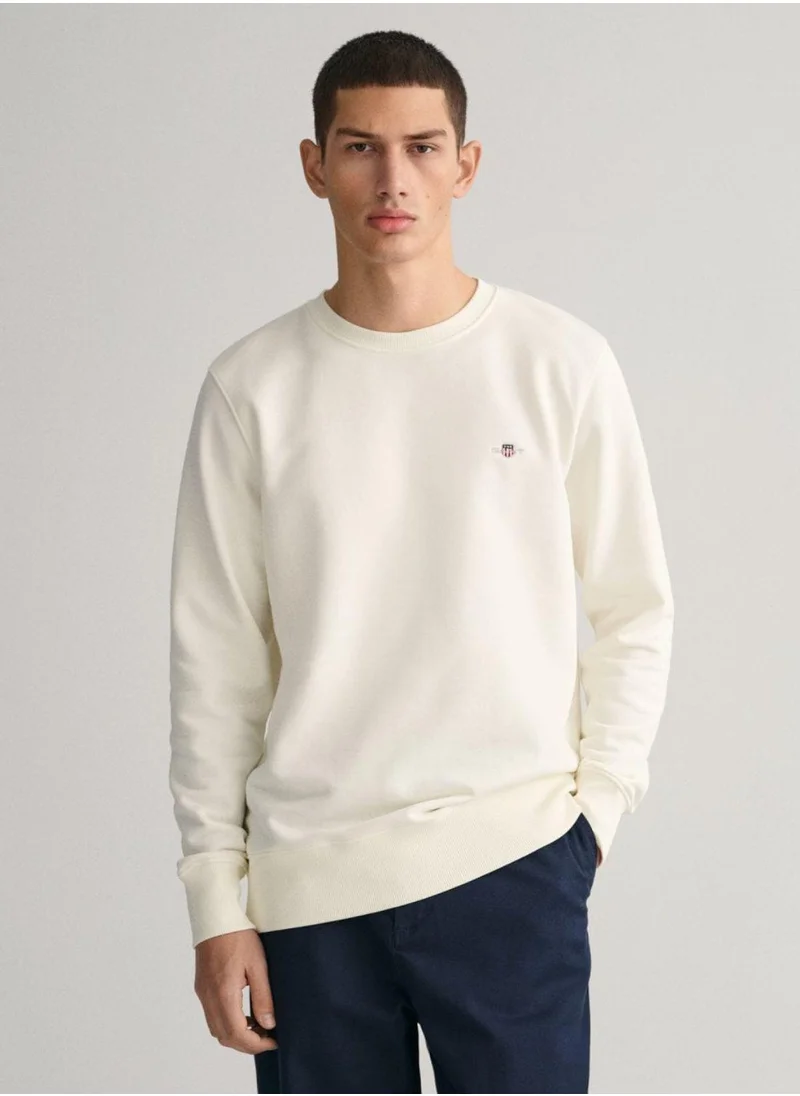 غانت Gant Shield Crew Neck Sweatshirt