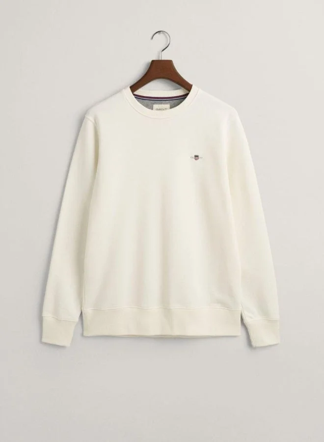 GANT  Gant Shield Crew Neck Sweatshirt for Men | Best Price UAE