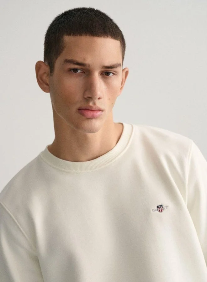 GANT  Gant Shield Crew Neck Sweatshirt for Men | Best Price UAE