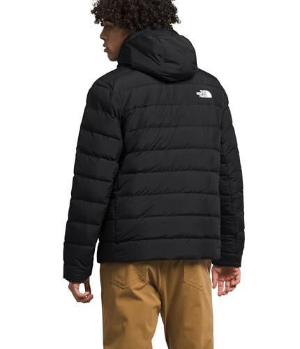 THE NORTH FACE Men's Aconcagua 3 Hooded Jacket | Insulated Winter Coat, Wind & Water Resistant, Attached 3 Piece Hood with Cinch Cord, TNF Black-NPF, X-Large - Image 4