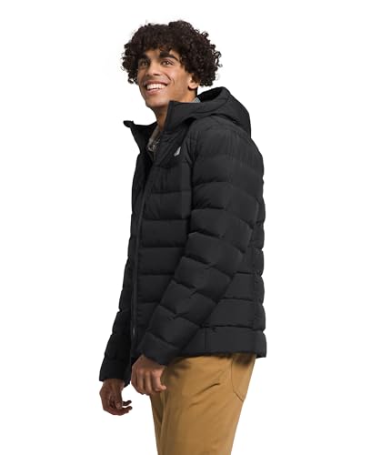 THE NORTH FACE Men's Aconcagua 3 Hooded Jacket | Insulated Winter Coat, Wind & Water Resistant, Attached 3 Piece Hood with Cinch Cord, TNF Black-NPF, X-Large - Image 3