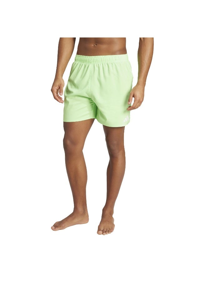 Adidas Adidas Ess Sh 5In Green Swim Shorts Swimwear For Men - Image 2
