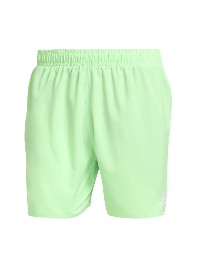 adidas Adidas Ess Sh 5In Green Swim Shorts Swimwear For Men