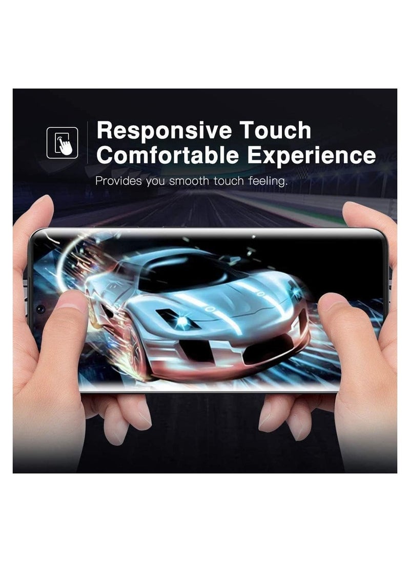 vesus [2 Pack] Galaxy S22 5G Privacy Screen Protector, Case Friendly, Support in-Screen Unlock, Full Adhesive Soft Film, 2 Way Anti-Spy Flexible Privacy TPU Film - Image 5