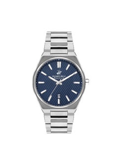 BEVERLY HILLS POLO CLUB Men's Analog Tonneau Shape Metal Wrist Watch BP3503X.390 - 44 Mm  - Image 1