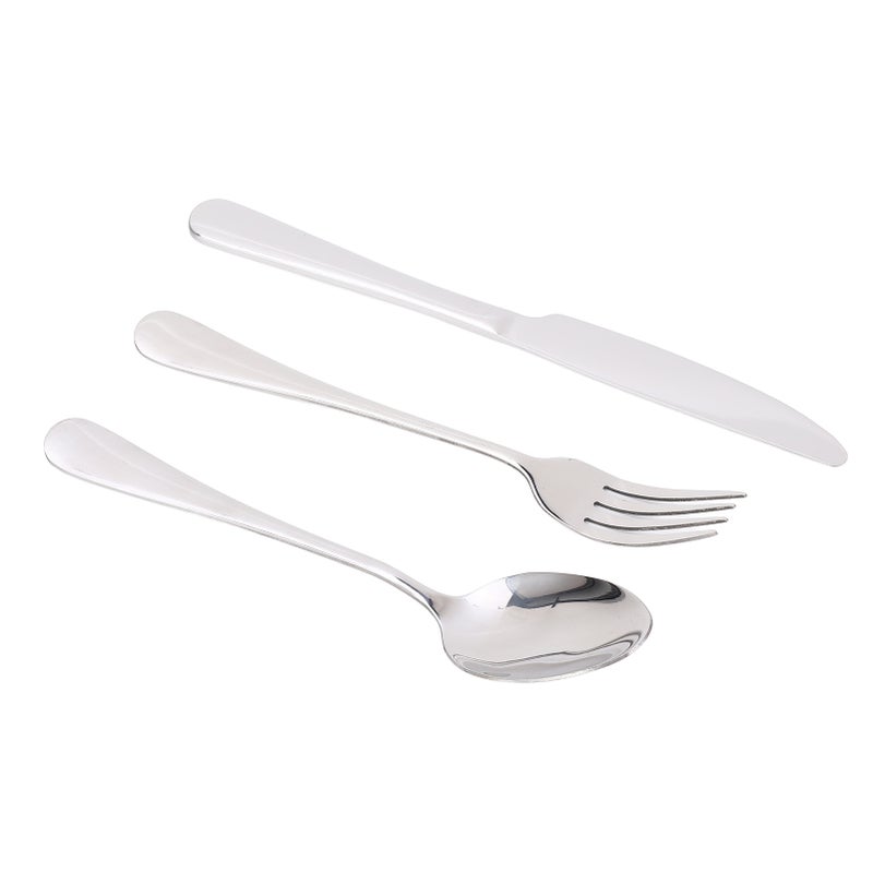 European Type 304 Stainless Steel Knives Forks Spoons Kit Tableware Cutlery Set Kitchen Supply24Pcs/Set for 6 Person - Image 2