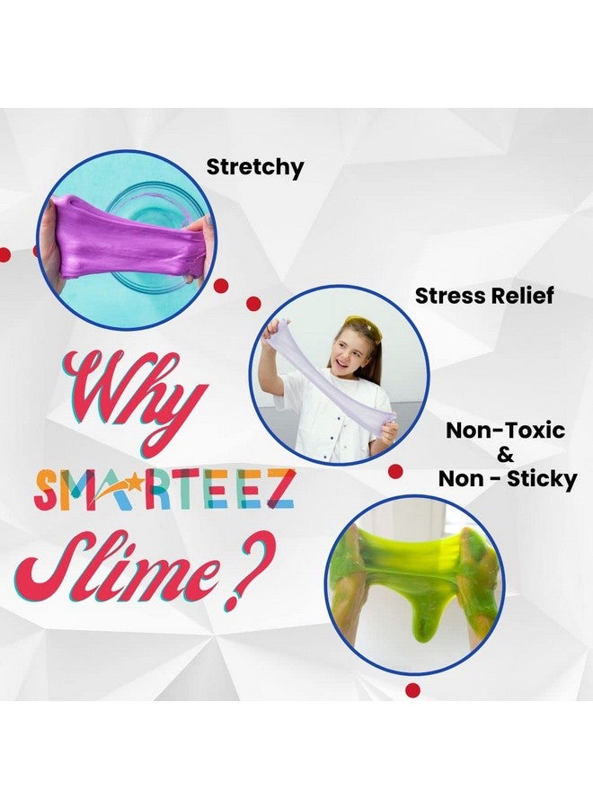 SMARTEEZ Slime Activator | Liquid Gel Toy for Boys Girls Kids for Making Slime at Home | Smooth and Stretchy | Non-Toxic | 200 ML (Pack of 1) - Image 3