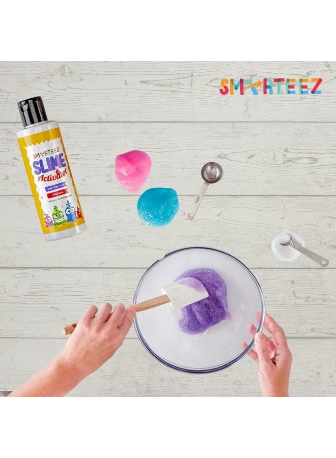 SMARTEEZ Slime Activator | Liquid Gel Toy for Boys Girls Kids for Making Slime at Home | Smooth and Stretchy | Non-Toxic | 200 ML (Pack of 1) - Image 2