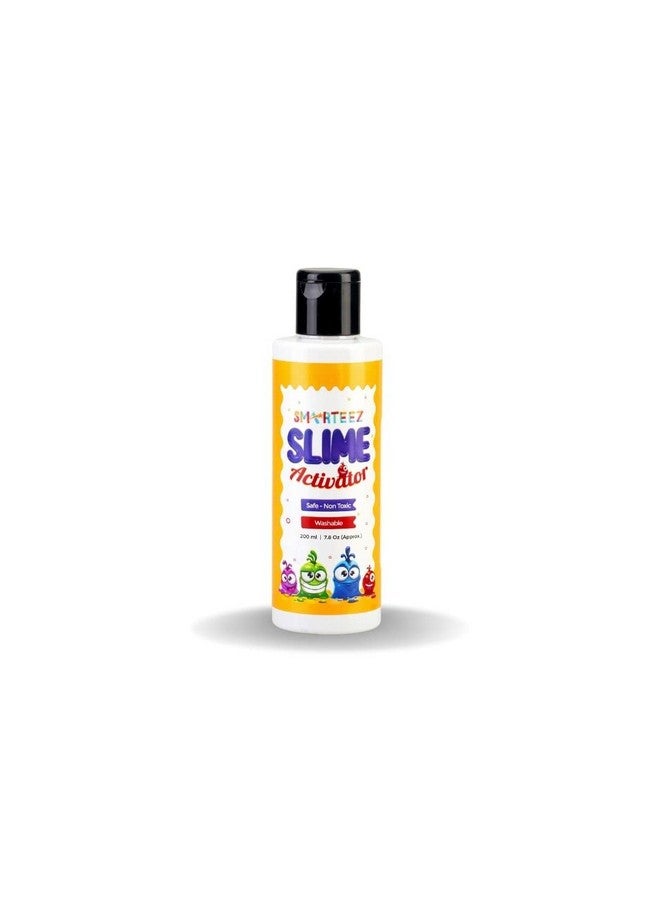 SMARTEEZ Slime Activator | Liquid Gel Toy for Boys Girls Kids for Making Slime at Home | Smooth and Stretchy | Non-Toxic | 200 ML (Pack of 1) - Image 1