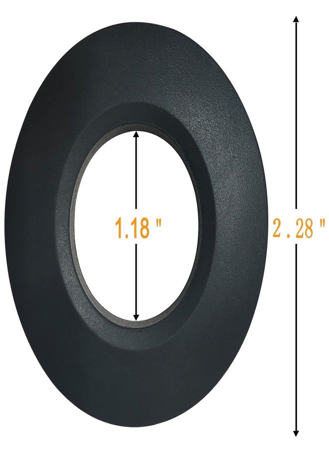 Lorsum 4Pcs Kayak Paddle Drip Rings, Rubber Canoe Paddle Drip Ring, Universal Fit Your Kayak Paddle Shaft, Paddle Accessories Replacement - Image 3