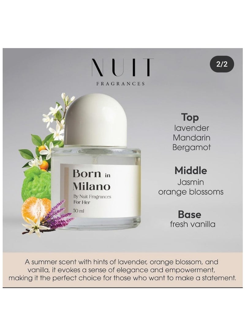 Nuit Fragrances - Born In Milano - Image 1
