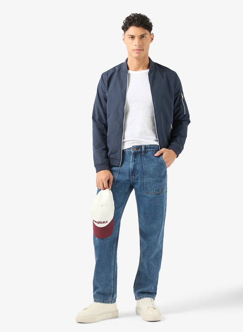 سفنتي فايف جينز بقصة مستقيمة - Image 2