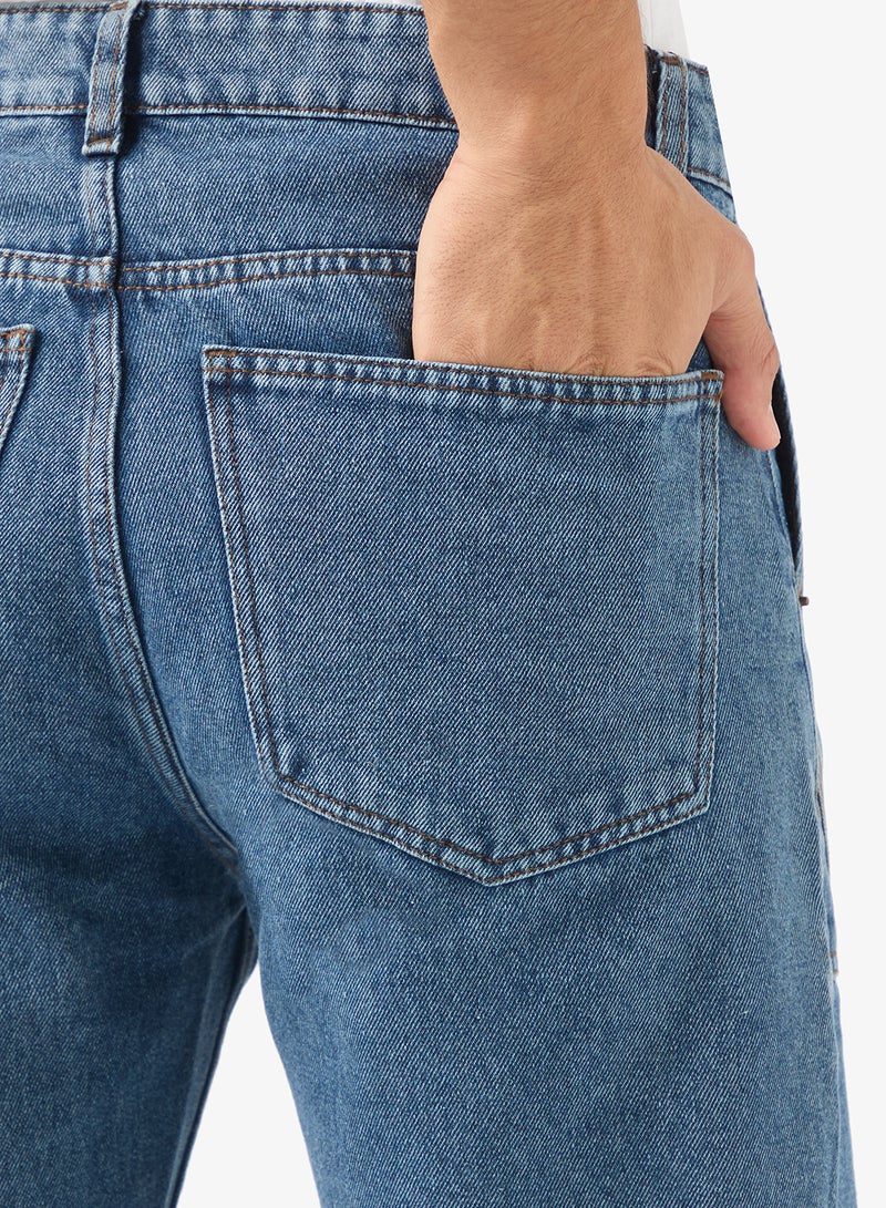 سفنتي فايف جينز بقصة مستقيمة - Image 5