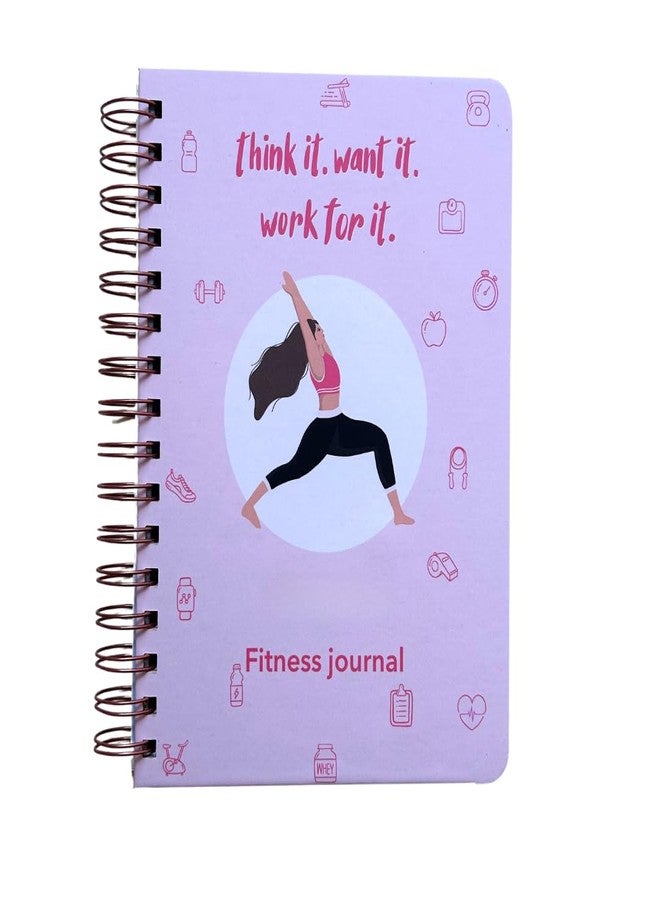 Bop Canvases 3-Month Fitness Journal - Workout & Progress Tracker for Daily Exercise, Habit Building & Health Goals - 96 Pages, A5 Size, Undated Gym Planner for Men & Women | Work for it - Image 1