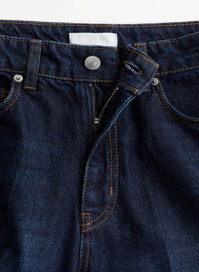 H&M Crease-Leg Tapered Jeans