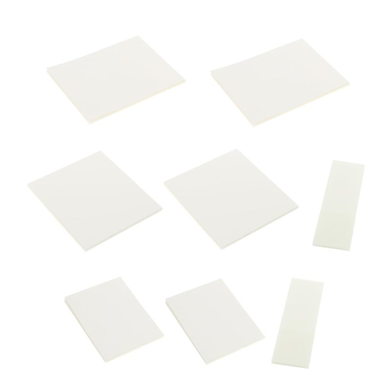 Clear Adhesive Notes Memo Stickers Smooth Writing Surface for School Office Scrapbooking Planning - Image 2
