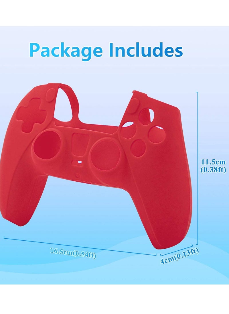 دوبي غطاء سيليكون لوحدة تحكم PS5 - أحمر  - Image 3