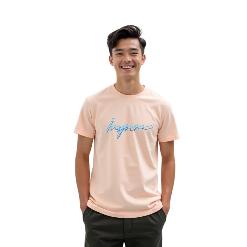 نوبيرو Cotton Graphic Printed T-Shirt for Men