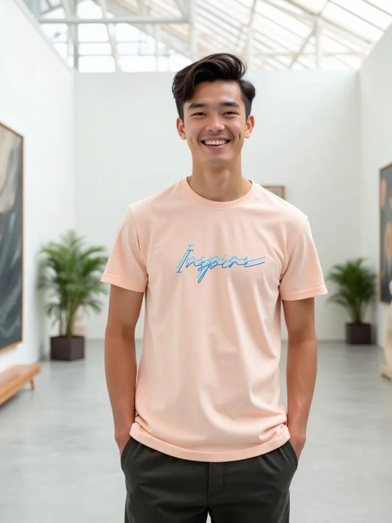 NOBERO  Cotton Graphic Printed T-Shirt for Men for Men | Best Price UAE