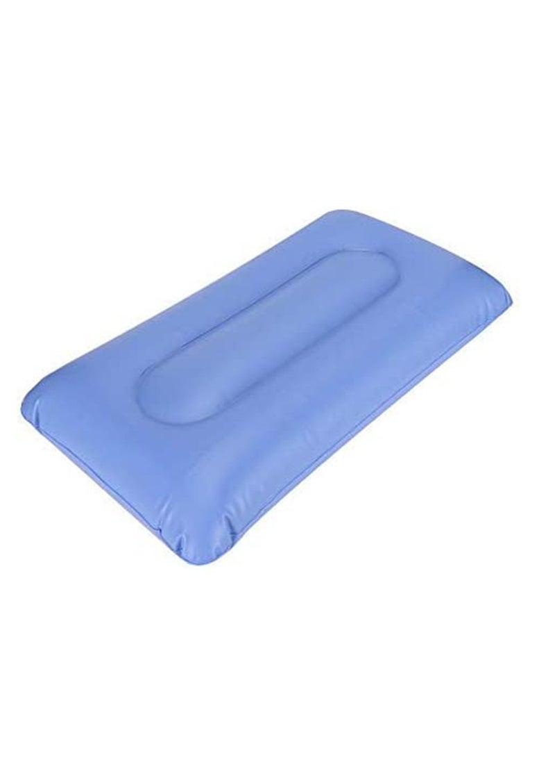 Excefore Inflatable Pillow Portable Washable Squared Smooth Surface Air Pillow Anti Bedsore Cushion Thickening Inflatable Cushion for Camping Sleeping Backpacking Hiking Traveling Elder Bedridden - Image 1