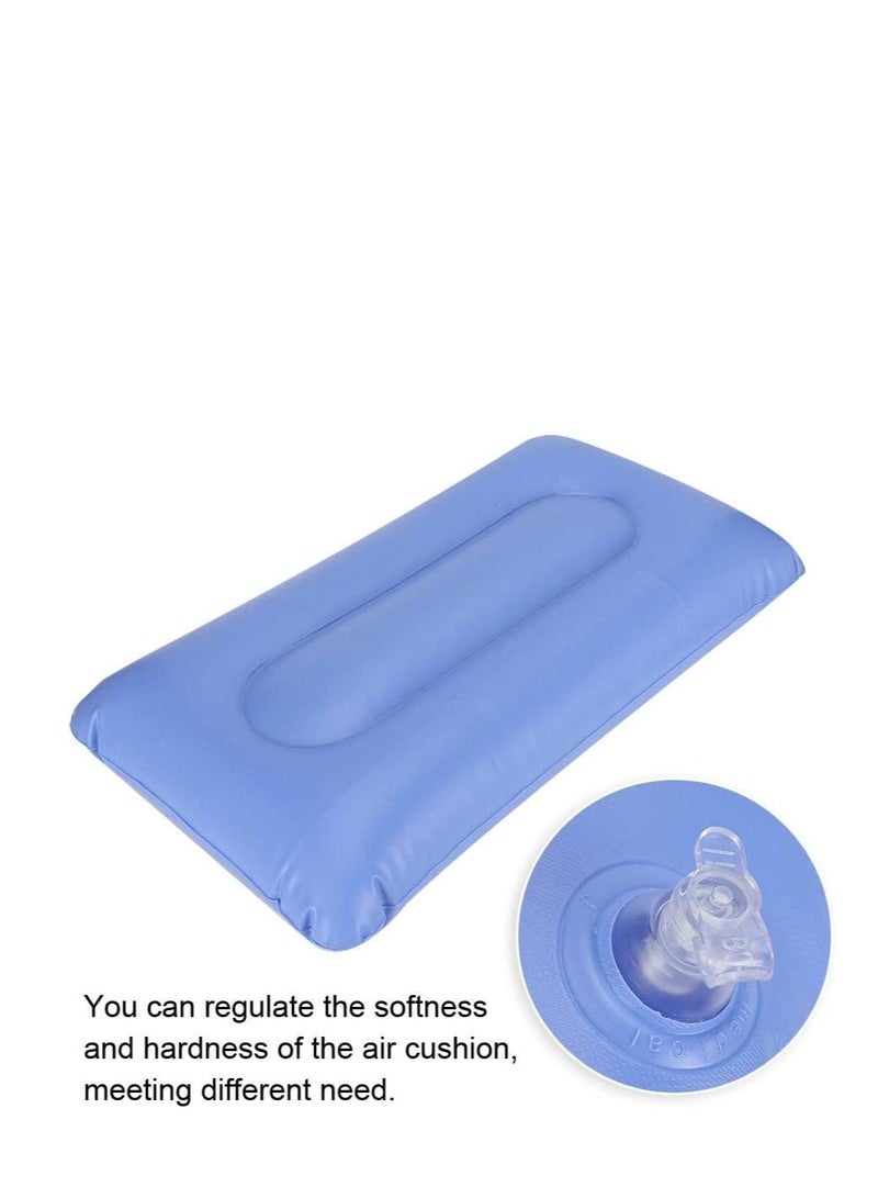 Excefore Inflatable Pillow Portable Washable Squared Smooth Surface Air Pillow Anti Bedsore Cushion Thickening Inflatable Cushion for Camping Sleeping Backpacking Hiking Traveling Elder Bedridden - Image 3